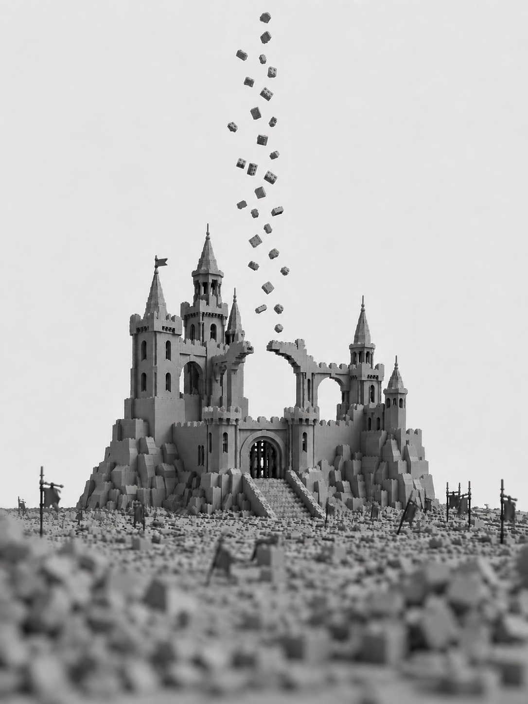 Fantasy castle brick build teaser